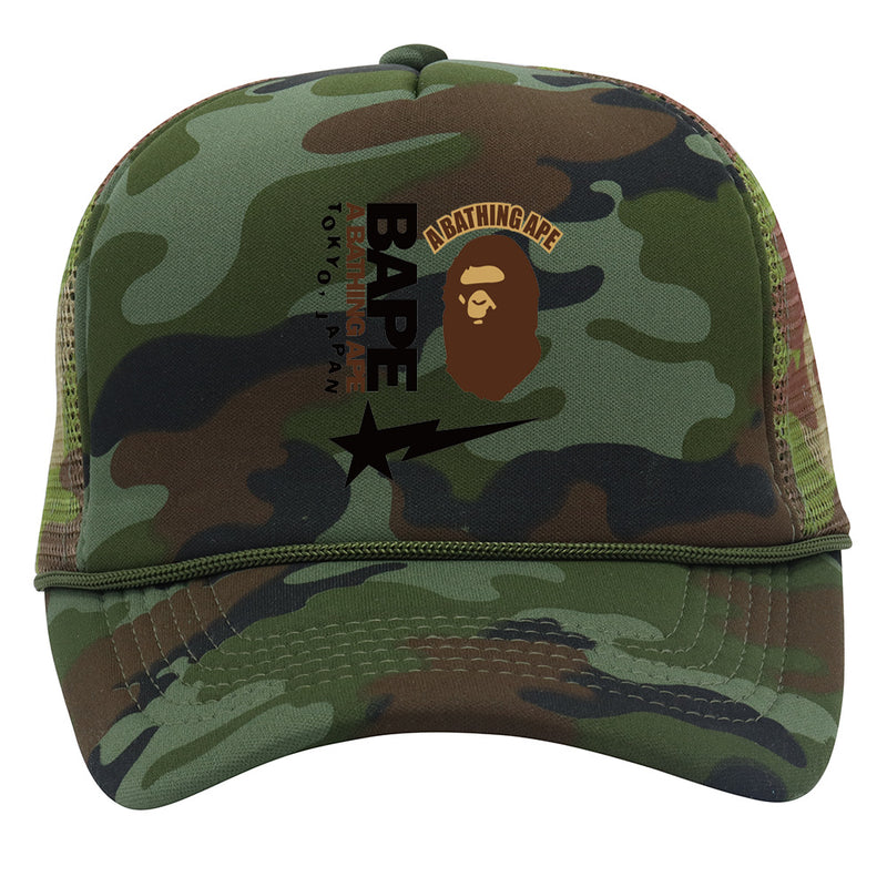 Plam Angle Hat Fashion Baseball Cap Shade Mesh Cap