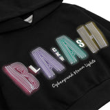 Women Hoodie Letters Cropped Hoodie Girls Spring and Autumn Long Sleeve