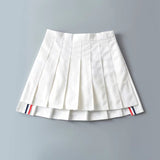 Women Skirt Women's Spring and Summer Preppy Style Pleated Skirt