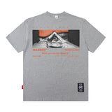 Men T Shirt Vintage Cartoon Printed Short Sleeve T-shirt Men & Women Trendy