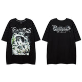 Men T Shirt Niche Design Couple Short Sleeve T-shirt Men and Women