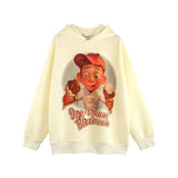Men Hoodie Hooded Sweater Harajuku Style Pullover Loose Top Men's Spring and Autumn