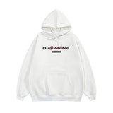 Men Hoodie Letter Printed Hoodie Men Spring and Autumn Leisure Loose Long Sleeve