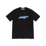 Men T-shirts 21SS Wind Tee Wind Shadow LOGO Printed Crew Neck Short Sleeve T-Shirt