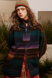 Unisex Jacket Autumn Striped Hooded Coat Women's Clothing
