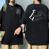 Summer Loose Harajuku Cotton Short Sleeve Japanese Anime
