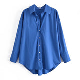 Women T-shirt Fall Women's Clothing Casual Solid Color Long Sleeve Shirt
