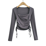 Women T-Shirt Long-Sleeved T-shirt Women's Autumn Top