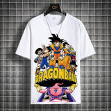Harajuku Streetwear Dragon Ball T-Shirt Anime Graphic