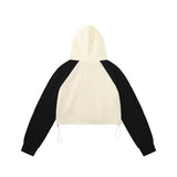 Women Hoodie Printed Hoodie Women's Autumn Loose Short Hoodie