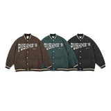 Varsity Jacket Vintage Letter Baseball Uniform Cotton Clothes