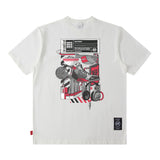 Men T Shirt Fashion Brand Printing Short-Sleeved T-shirt Men and Women Style Street Couple
