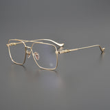 CHH Chrome Hearts Glasses Double Beam Large Frame Myopia Glasses Frame