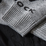 Men Denim Jacket Men's Spring and Autumn Loose Long Sleeve Stitching Hooded Jacket