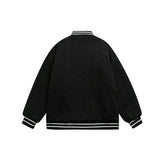 Unisex Jacket Winter Affixed Cloth Embroidered Cotton Jacket