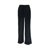Women Pants Summer Leopard Pattern Casual Loose Straight