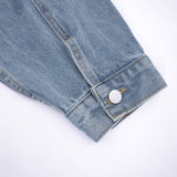 Men Denim Jacket Denim Clothes Jacket Men's Vibe Jacket