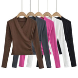Women T-Shirt Bottoming Shirt Women's Autumn and Winter Clothing T-shirt Top