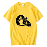 XIN YI Men's High Quality T-shirt  Cotton Funny
