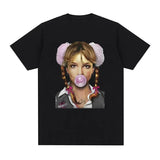 Singer Britney Spears Bubblegum Graphic T Shirt Men Women