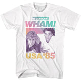 Wham band George Michael Rock Vintage Heavy Cotton Men's Wom