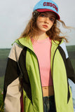 Unisex Jacket Autumn Stitching Contrast Color Shell Jacket Women's Clothing