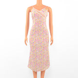 Women Dresses Summer Lace Cutout Sling Dress