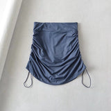 Women Skirt Slimming High Waist Workout Pants Bottoming Skort