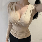 Women Long Sleeve Shirt Tight Top Women's Long Sleeve Shirt