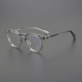 CHH Chrome Hearts Glasses Versatile Vintage Fashion Ultra Light Round Glasses Frame
