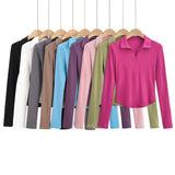 Women T-Shirt Long Sleeve T-shirt Pullover Top