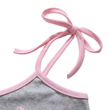 Women's Vest Printed Sling Women's Short Summer Bottoming Shirt