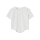 Women T-shirt Short Sleeve T-shirt Summer Girls' O-neck Short Top
