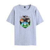 Sally Face T Shirts Adventure Puzzle Series Casual Loose-Fitting T-shirt