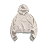 Unisex Sweatshirt Autumn Embroidery Half Zipper Sweater