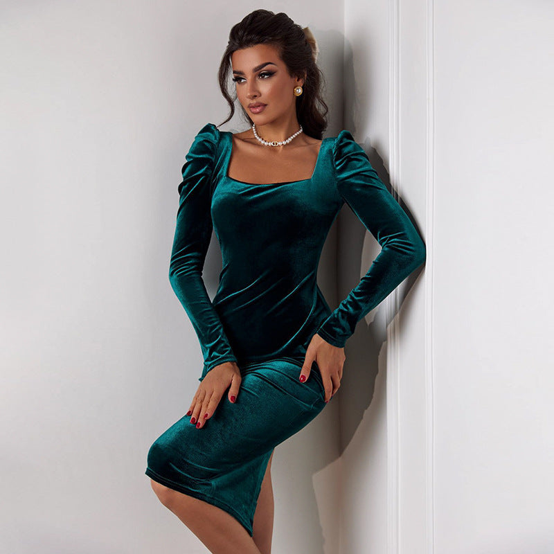 Women Desses Women's Long Sleeve Dress