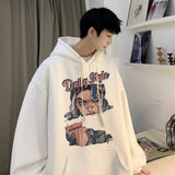 Men Hoodie High Street Fashion Brand Sweater Spring and Autumn High-Grade Anime