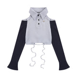 Women Long Sleeve T-Shirt Long Sleeve T-shirt Girls Short Cotton