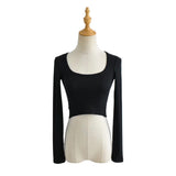Women T-Shirt T-shirt Top Women's Spring Long Sleeve