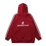 Men Hoodie Hoodie Coat Male Loose Zip
