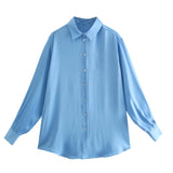 Women's T-Shirt Autumn Printed Draped Shirt for Women