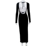 Women Desses Long Sleeve Dress Women