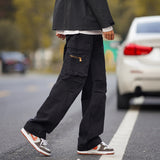 Men Sweatpants Men Spring and Autumn Fashion Brand Baggy Straight Trousers Casual