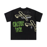Travis Scott T-Shirt Travis Scott x WWE Short Sleeve T-Shirt Summer