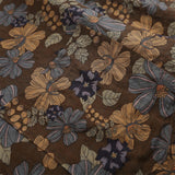 Men Long Sleeved T Shirt Vintage Floral Shirt Men's Ins Casual Long Sleeve Printed Loose Cardigan