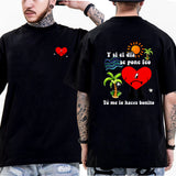 Bad Bunny UN VERANO SIN TI Music Album Black Tshirt Men