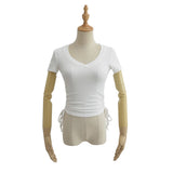 Women T-Shirt Workout Clothes Spring and Summer Sports Tight T-shirt for Women