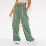 Women Cargo Pants Loose Casual Pants Low Waist