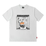 Men T Shirt Cartoon Short Sleeve T-shirt Men's and Women's Ins Fashion Brand American