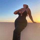 Women's Desses Dress Hollow Sheath Long Dress for Women